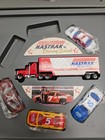 Vintage 1981 Matchbox Nastrak Hauler Set Lot Of 2 W  14 Sealed Diecast Cars