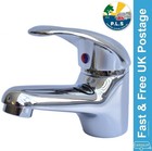 Pls Single Lever Bathroom Basin Mixer Tap Chrome Single Hole Motorhome - Ct201