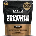 Instantized Creatine Monohydrate Powder  Unflavored  100 Servings For Muscle Gai