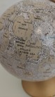Vintage Replogle Metal Lunar Moon Globe Apollo Ranger 4 Landing Sites 6  W Stand