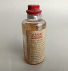Vtg 1940 s Art Deco Du Barry Skin Tonic And Freshener Glass Vanity Bottle Empty