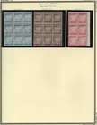 Andorra French Administration 1931-1985 Collection Of 125 Stamps On 7 Pages