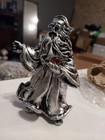 Wizard Figurine Mythical Gothic Legends 4 -5  Crystal Ball Resin Statue 