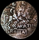 Roma Denar Silver Coin Nd M   atii Roma
