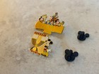 Set Of 2 Le Disney Hanukkah Pins Menorah Dreidel Mickey Minnie Pluto Goofy 2000s