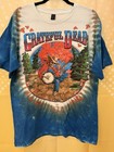 Grateful Dead Vintage Banjo Liquid Blue Tie Dye    94 Re-issue Sz Xl Fall Tour    94