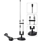 Magnetic Mobile Base Antenna Signal Booster For Ht 2m 70cm Gmrs Ham Radio Car