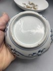 Antique Japanese Hand Painted Porcelain Small Dish Signed As Is