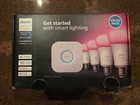 Philips Hue 563296 A19 Smart Hub And Led Color Changing 4 Light Bulb Starter Kit