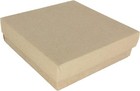 Kraft Brown Matte Finish Cotton Filled Boxes
