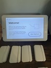 Cove Home Security System Touchscreen Alarm Panel  with Hub And Accessories Lot