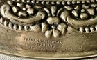 Antique Frank Whiting Sterling Silver  Coaster Rectangle Custom Cut Out 5 5 Inch