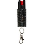 4 Pack Burn Pepper Spray 1 2oz Self Defense In Fashionable Keychain Case Black