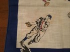 Vintage Cotton Sports Handkerchief Baseball  Football   Basketball