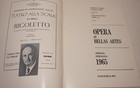 1965 Opera De Bellas Artes Temporada Internacional Mexico Original Publication