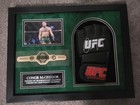 Conor Mcgregor Signed Glove  Framed  12x16  Framed   Beckett Coa 