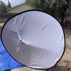 Large Round Black Photo Studio Softbox Light Diffuser