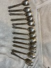 1950 Rogers Bros International Silver Starlight 12 Oval Soup Spoons Silverplate