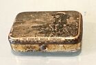 Antique Vintage Diamond Match Co Boom Metal Tin Vesta Match Safe Case Holder Old