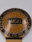 Vintage Farm Bureau Mutual Insurance Comp  Ks Sunflower Advertising Auto Badge