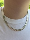 New Miami Cuban Link China Necklace 925 Sterling Silver 20  Inch 9mm  67 8 Grams