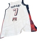 Kevin Durant Signed Jersey Jsa Coa 2024 Team Usa Olympics Gold Authentic Auto