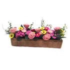 1 12 Scale Dollhouse Miniature Flower Beds Potted Plant Flowers Pot Accessories