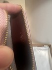 Nwt Coach Zip Card Case In Signature Canvas Cw883 Powder Pink