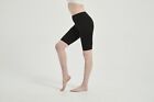 Women Cotton Spandex Gym Yoga Knee Length Exercise Bike Shorts S-5xl Colors Usa 