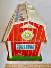 Vintage Masonite Rare   Floor 915 Fisher Price Family Farm Great Condition
