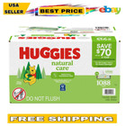 Huggies Natural Care Sensitive Baby Wipe Refill Fragrance Free  1 088 Ct 