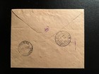 1938 Barbados Bwi Airmail First Flight Cover Ffc To Chaguanas Trinidad