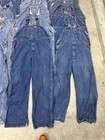 Men s Lot Of 20 Denim Overalls Bibs Dickies Red Kap Vtg