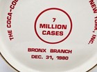 Vintage Coca Cola Bottling Company Bronx New York 7 Million Cases Large Ashtray