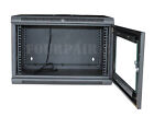 6u Wall Mount Network Server Data Cabinet Enclosure Rack Glass Door Lock W  Fan