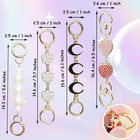 4pcs Purse Chain Extender Bag Strap Extender Purse Strap Extension Replacement F