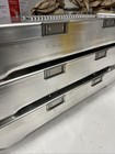 Lot Of 3 - Aesculap Jm021 Sterilization Cases With Lids