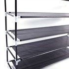 Shoe Organizer 5-tier Shoe Rack Space Saving Storage Organizer Free Shipping
