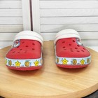 Crocs Kids Fun Lab Super Mario Clog Sandals Red Juniors 2 Big Kid