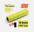10 Rolls   5000pcs Tags Labels For Refill Mx-5500 Gun Price Sticker 1pcs