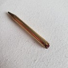 Vintage Fancy Gold Tone Rhinestone Scepter Mini Twist Mechanical Pencil