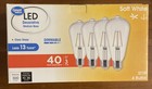 4 Pack Edison Bulbs Led St19 3w Dimmable 300 Lumens 2700k E26 Antique