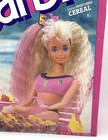 Vintage 1989 Breakfast With Barbie Beach Blast Cover - Cereal   Box Ralston New