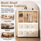 Portable Wardrobe Closet Storage Organizer For Clothes clothes Dresser