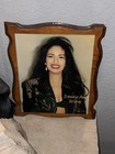 Vintage Selena Wooden Wall Clock Lacquered Photo 12    X 10    Read Look