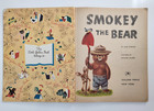 Vintage 1955  Smokey The Bear  Little Golden Book  1st Edition  Richard Scarry
