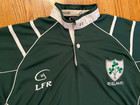 Vtg Ireland Live For Rugby Jersey Shirt Size Medium Heritage Irish Shamrock