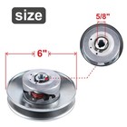 Torque Converter 5 8  Clutch 6  Driven Go Kart Mini Bike 8hp Max 30 Series
