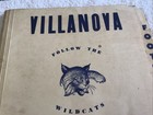 1957 Villanova Football Vintage Folder With Schedule   Articles   rare