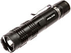 Police Stun Gun Metal M12 650 Bv Rechargeable Led Flashlight Black 